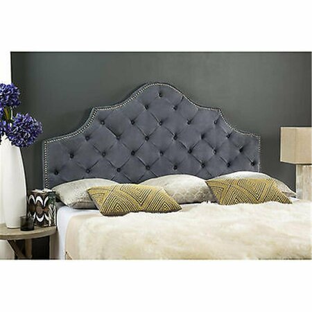 SAFAVIEH Arebelle Queen Size Headboard, Grey MCR4036D